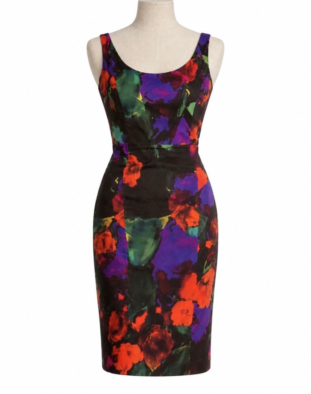 MILLY Sophia floral Sheath Dress Women's 10 Garden Party Brunch Cottagecore